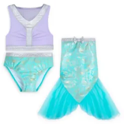 Disney Store The Little Mermaid 3-Piece Swimsuit For Kids