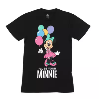 Disney Store Minnie Mouse Balloons T-Shirt For Adults 3 Disney Store Minnie Mouse Balloons T-Shirt For Adults