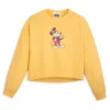 Disney Store Mickey Mouse Genuine Mousewear Ladies' Yellow Sweatshirt
