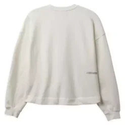 Disney Store Mickey Mouse Genuine Mousewear Ladies' White Sweatshirt 5 Disney Store Mickey Mouse Genuine Mousewear Ladies' White Sweatshirt -Disney 2325049200007M 1