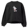 Disney Store Mickey Mouse Genuine Mousewear Ladies' Black Sweatshirt 2 Disney Store Mickey Mouse Genuine Mousewear Ladies' Black Sweatshirt -Disney 2325049200008M