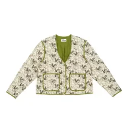 Disney Parks Bambi Comfy And Cozy Ladies' Quilted Jacket