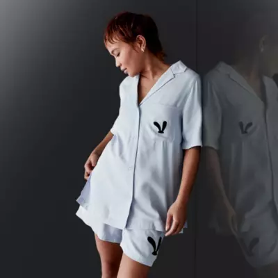 Oswald The Lucky Rabbit Disney100 Ladies' Woven Shorts 5 Oswald The Lucky Rabbit Disney100 Ladies' Woven Shorts - Image 3