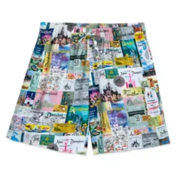 Disneyland Disney100 Eras Ladies' Woven Shorts