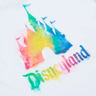 Disneyland Resort Watercolour Ladies' T-shirt 5 Disneyland Resort Watercolour Ladies' T-shirt - Image 3