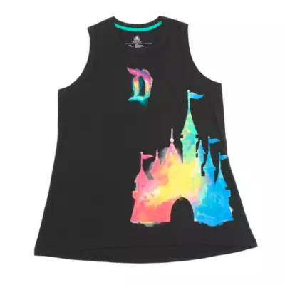 Disneyland Resort Watercolour Ladies' Tank Top 3 Disneyland Resort Watercolour Ladies' Tank Top