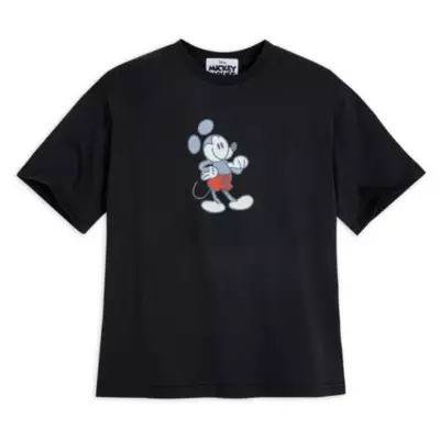 Disney Store Mickey Mouse Genuine Mousewear Ladies' Black T-Shirt 3 Disney Store Mickey Mouse Genuine Mousewear Ladies' Black T-Shirt