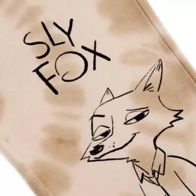 Disney Store Nick Wilde Ladies' Tie-Dye Loungewear Bottoms, Zootropolis 5 Disney Store Nick Wilde Ladies' Tie-Dye Loungewear Bottoms, Zootropolis - Image 3