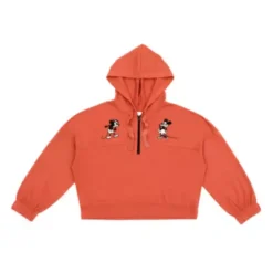 Disney Store Mickey And Minnie Ladies' Hooded Sweatshirt