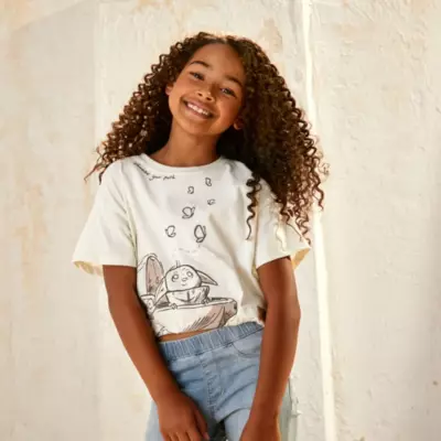 Disney Store Grogu Star Wars: The Mandalorian Concept Art T-Shirt For Kids 5 Disney Store Grogu Star Wars: The Mandalorian Concept Art T-Shirt For Kids - Image 3