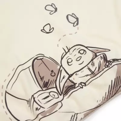 Disney Store Grogu Star Wars: The Mandalorian Concept Art T-Shirt For Kids 6 Disney Store Grogu Star Wars: The Mandalorian Concept Art T-Shirt For Kids - Image 4