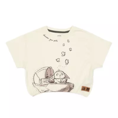 Disney Store Grogu Star Wars: The Mandalorian Concept Art T-Shirt For Kids 3 Disney Store Grogu Star Wars: The Mandalorian Concept Art T-Shirt For Kids