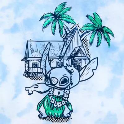 Disney Store Stitch Tie-Dye T-Shirt For Kids, Lilo & Sitch 5 Disney Store Stitch Tie-Dye T-Shirt For Kids, Lilo & Sitch - Image 3