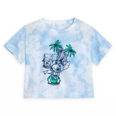 Disney Store Stitch Tie-Dye T-Shirt For Kids, Lilo & Sitch 3 Disney Store Stitch Tie-Dye T-Shirt For Kids, Lilo & Sitch