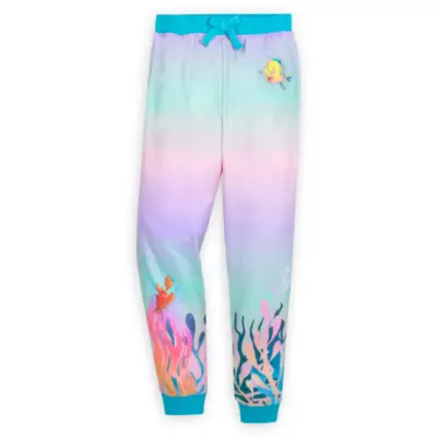 Disney Store Flounder And Sebastian Jogger Bottoms For Kids, The Little Mermaid 3 Disney Store Flounder And Sebastian Jogger Bottoms For Kids, The Little Mermaid