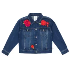 Disney Store Disney Ily 4EVER Denim Jacket For Kids Inspired By Belle, Beauty And The Beast