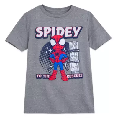 Disney Store Spidey And His Amazing Friends T-Shirt For Kids 3 Disney Store Spidey And His Amazing Friends T-Shirt For Kids