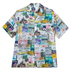Disneyland Disney100 Eras Woven Shirt For Adults