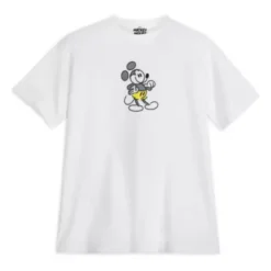 Disney Store Mickey Mouse Genuine Mousewear White T-Shirt For Adults