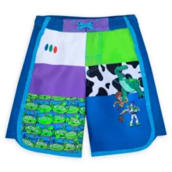 Disney Store Toy Story Adaptive Swimming Trunks For Kids