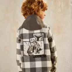 Disney Store Star Wars: The Mandalorian Concept Art Shacket For Kids 9 Disney Store Star Wars: The Mandalorian Concept Art Shacket For Kids -Disney 2423046580243M 2