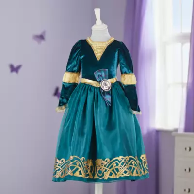 Disney Store Merida Costume For Kids, Brave 3 Disney Store Merida Costume For Kids, Brave