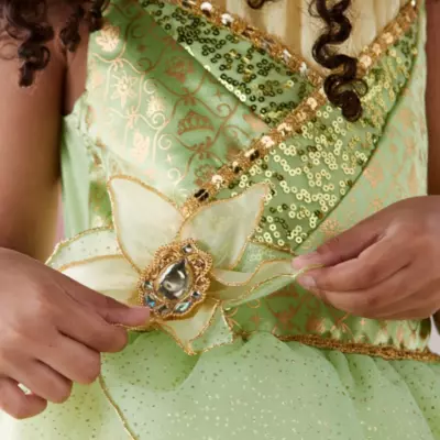 Disney Store Tiana Costume For Kids, The Princess And The Frog 6 Disney Store Tiana Costume For Kids, The Princess And The Frog - Image 4
