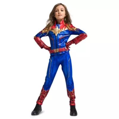 Disney Store Captain Marvel Costume For Kids 4 Disney Store Captain Marvel Costume For Kids - Image 2