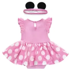 Disney Store Minnie Mouse Pink Baby Costume Body Suit 6 Disney Store Minnie Mouse Pink Baby Costume Body Suit -Disney 4042049200359M 1