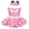 Disney Store Minnie Mouse Pink Baby Costume Body Suit 1 Disney Store Minnie Mouse Pink Baby Costume Body Suit -Disney 4042049200359M