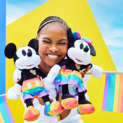 Disney Store Minnie Mouse Disney Pride Medium Soft Toy 4 Disney Store Minnie Mouse Disney Pride Medium Soft Toy - Image 2