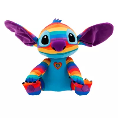 Disney Store Stitch Disney Pride Medium Soft Toy, Lilo & Stitch 3 Disney Store Stitch Disney Pride Medium Soft Toy, Lilo & Stitch