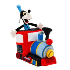 Disney Store Conductor Goofy Small Soft Toy, Minnie And Mickey's Runaway Railway
