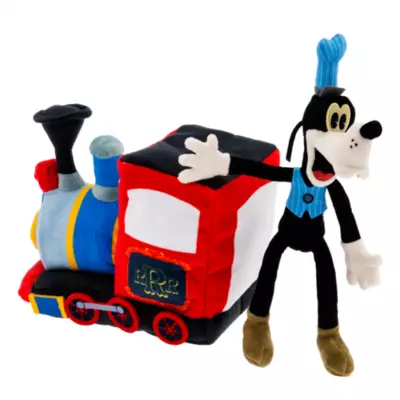 Disney Store Conductor Goofy Small Soft Toy, Minnie And Mickey's Runaway Railway 7 Disney Store Conductor Goofy Small Soft Toy, Minnie And Mickey's Runaway Railway - Image 5