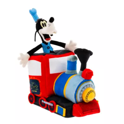 Disney Store Conductor Goofy Small Soft Toy, Minnie And Mickey's Runaway Railway 3 Disney Store Conductor Goofy Small Soft Toy, Minnie And Mickey's Runaway Railway