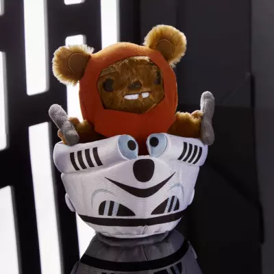 Disney Store Ewok And Stormtrooper 40th Anniversary Small Soft Toy Set, Star Wars: Return Of The Jedi 4 Disney Store Ewok And Stormtrooper 40th Anniversary Small Soft Toy Set, Star Wars: Return Of The Jedi - Image 2