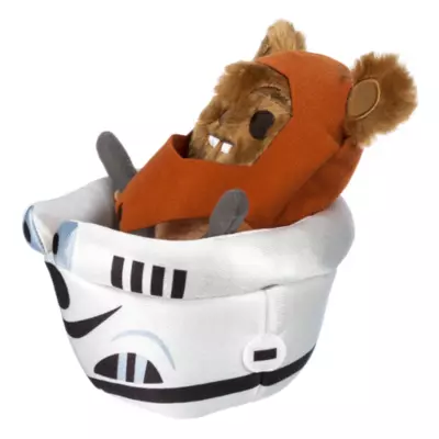 Disney Store Ewok And Stormtrooper 40th Anniversary Small Soft Toy Set, Star Wars: Return Of The Jedi 5 Disney Store Ewok And Stormtrooper 40th Anniversary Small Soft Toy Set, Star Wars: Return Of The Jedi - Image 3