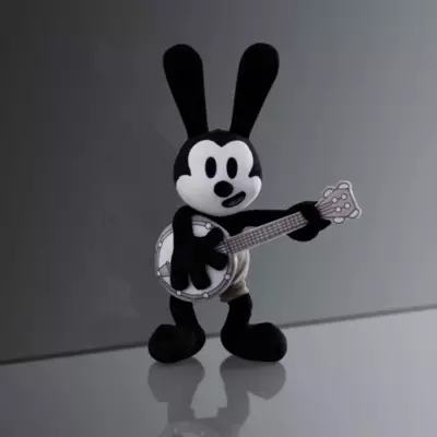 Oswald The Lucky Rabbit Disney100 Small Soft Toy 4 Oswald The Lucky Rabbit Disney100 Small Soft Toy - Image 2