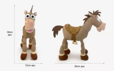 Disney Store Bullseye Medium Soft Toy 7 Disney Store Bullseye Medium Soft Toy - Image 5