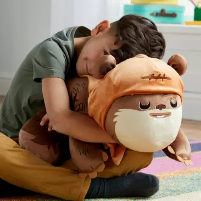 Disney Store Ewok 40th Anniversary Cuddleez Large Soft Toy, Star Wars: Return Of The Jedi 5 Disney Store Ewok 40th Anniversary Cuddleez Large Soft Toy, Star Wars: Return Of The Jedi - Image 3