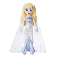 Disney Store Elsa The Snow Queen Soft Toy Doll, Frozen 2