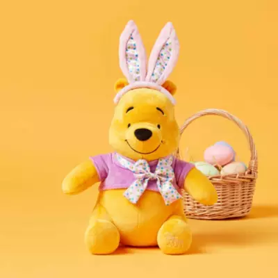Disney Store Winnie The Pooh Easter Medium Soft Toy 4 Disney Store Winnie The Pooh Easter Medium Soft Toy - Image 2