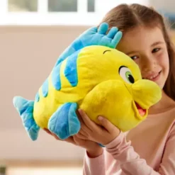 Disney Store Flounder Medium Soft Toy, The Little Mermaid