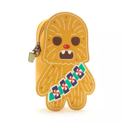 Loungefly Disney Parks Chewbacca Christmas Cookie Crossbody Bag, Star Wars 3 Loungefly Disney Parks Chewbacca Christmas Cookie Crossbody Bag, Star Wars