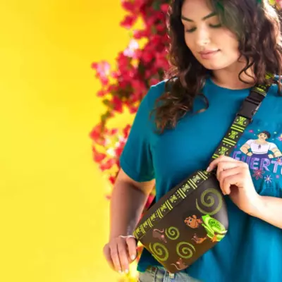 Loungefly Encanto ''We Don't Talk About Bruno'' Glow-in-the-Dark Belt Bag 4 Loungefly Encanto ''We Don't Talk About Bruno'' Glow-in-the-Dark Belt Bag - Image 2