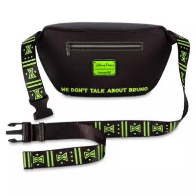 Loungefly Encanto ''We Don't Talk About Bruno'' Glow-in-the-Dark Belt Bag 6 Loungefly Encanto ''We Don't Talk About Bruno'' Glow-in-the-Dark Belt Bag - Image 4