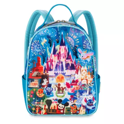 Loungefly Disney Parks Mini Backpack By Joey Chou 3 Loungefly Disney Parks Mini Backpack By Joey Chou