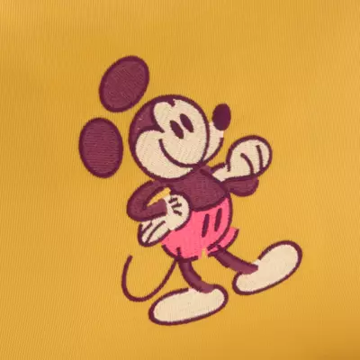Disney Store Mickey Mouse Genuine Mousewear Yellow Backpack 5 Disney Store Mickey Mouse Genuine Mousewear Yellow Backpack - Image 3