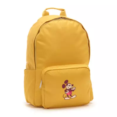 Disney Store Mickey Mouse Genuine Mousewear Yellow Backpack 3 Disney Store Mickey Mouse Genuine Mousewear Yellow Backpack