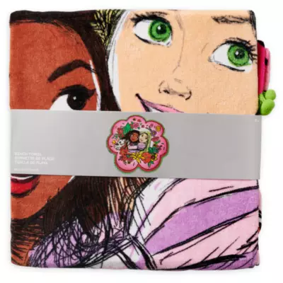 Disney Store Moana And Rapunzel Beach Towel 5 Disney Store Moana And Rapunzel Beach Towel - Image 3